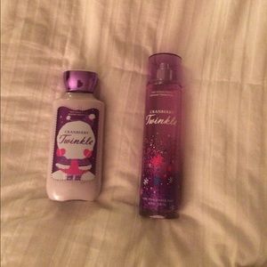 Cranberry Twinkle• Lotion and Mist